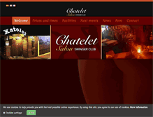 Tablet Screenshot of chateletsalou.com